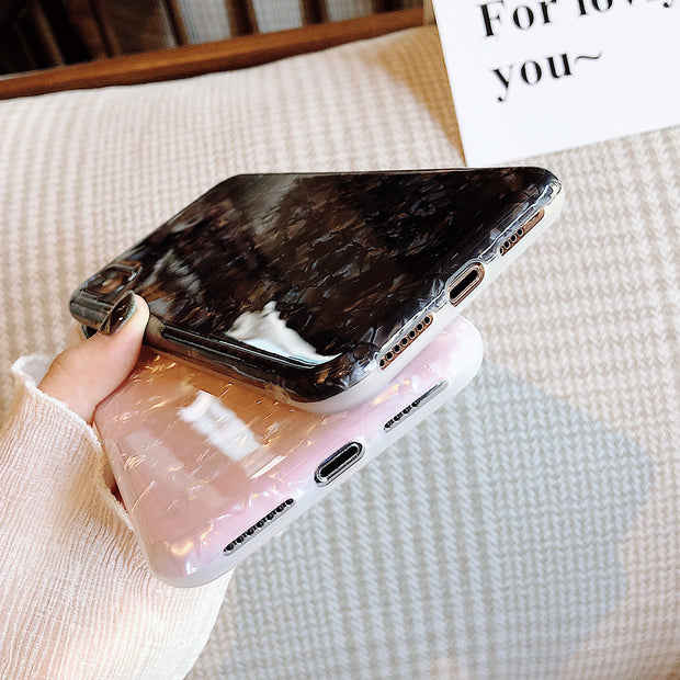 Glitter Marble Case