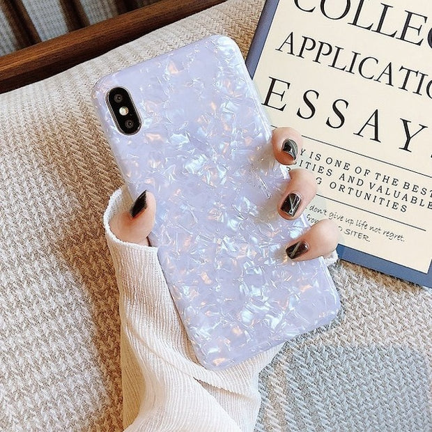 Glitter Marble Case