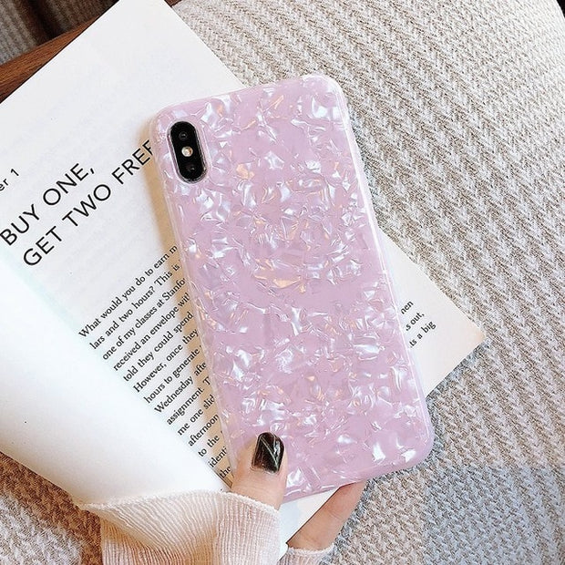 Glitter Marble Case
