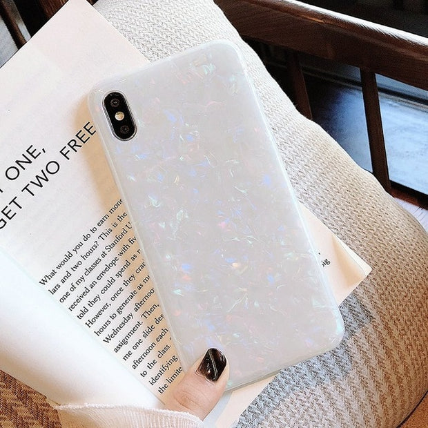 Glitter Marble Case