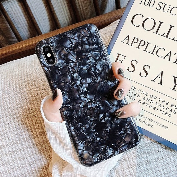 Glitter Marble Case