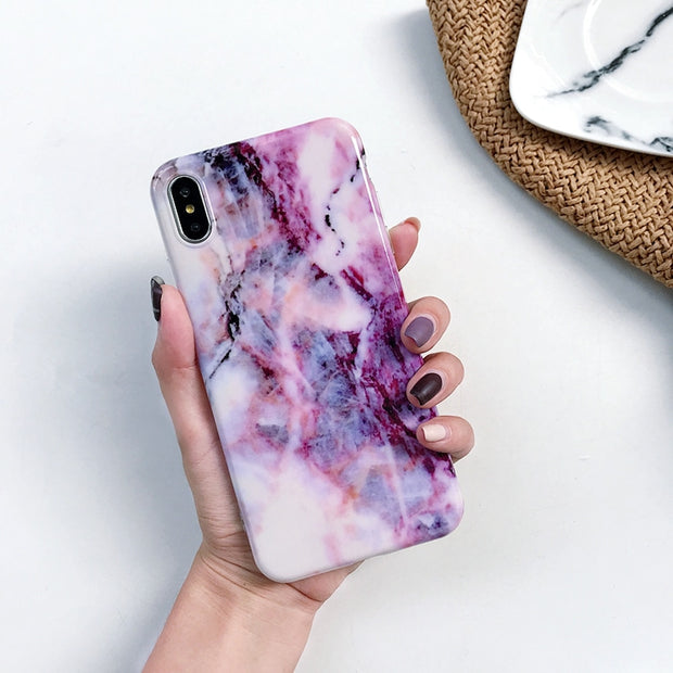 Marble Soft Back Cover