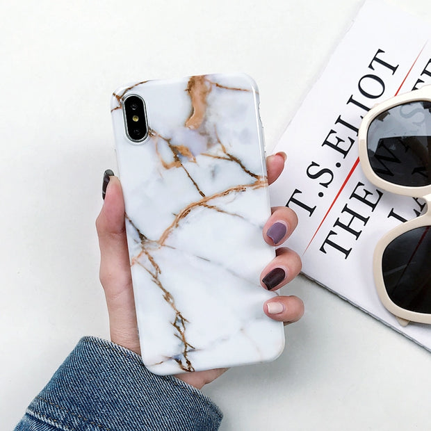 Marble Soft Back Cover