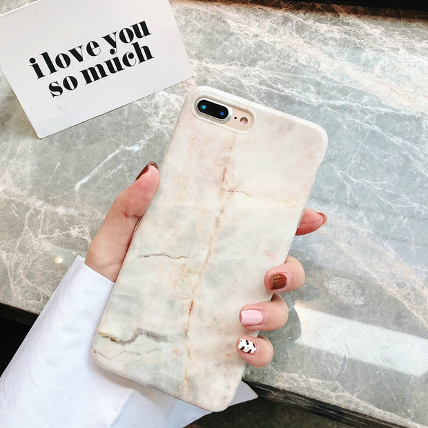 Marble Soft Back Cover