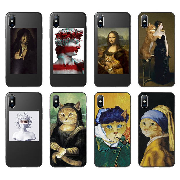Silicone Animal Printed Cover Cases