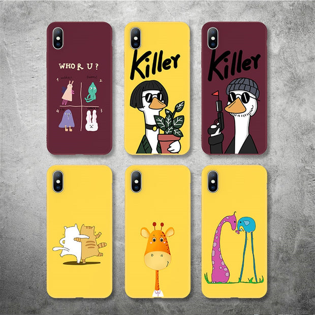 Cute Cartoon Killer Phone Case