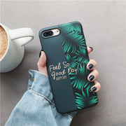 Green Leaves Phone Cases