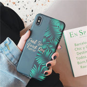 Green Leaves Phone Cases