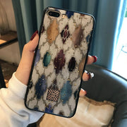 Glitter Gold Marble Case