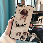 Glitter Gold Marble Case