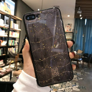 Glitter Gold Marble Case