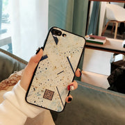 Glitter Gold Marble Case