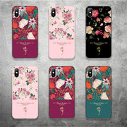 Rose Flower Green Leaves Back Cover