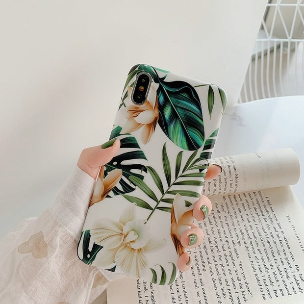 Flowers Leaf Phone Case