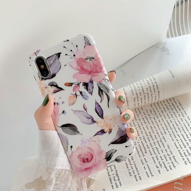Flowers Leaf Phone Case