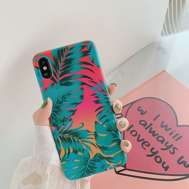 Flowers Leaf Phone Case