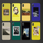Abstract Art Statue Rose Painted Phone Case