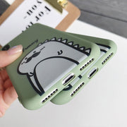 Couples Cartoon Dinosaur  Back Cover