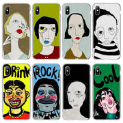 Cartoon Print Phone Case