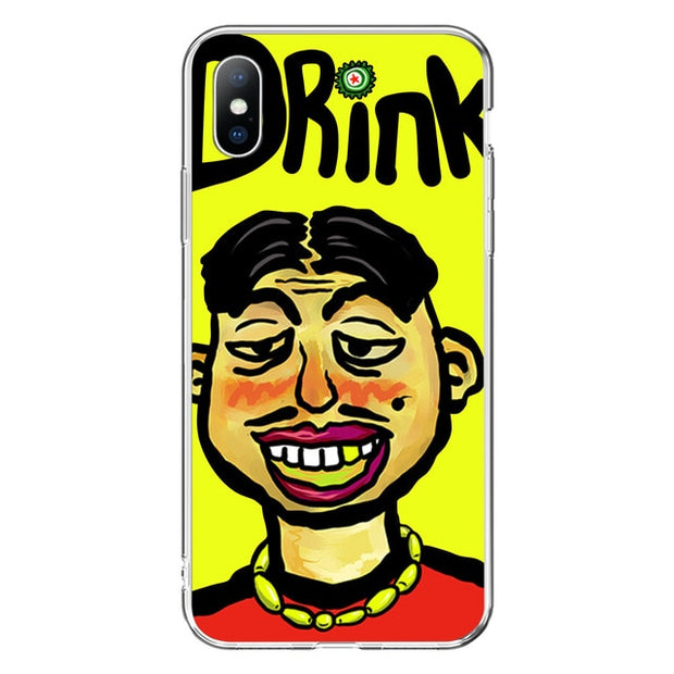 Cartoon Print Phone Case