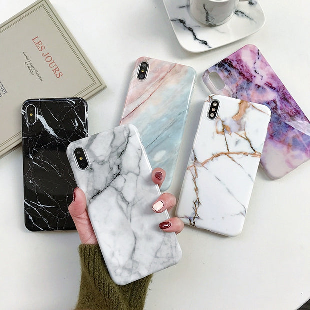 Marble Soft Back Cover