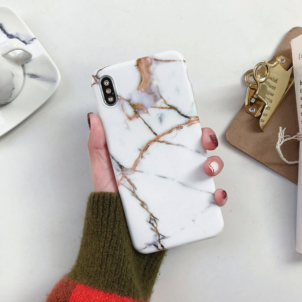 Marble Soft Back Cover