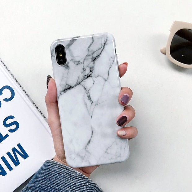 Marble Soft Back Cover