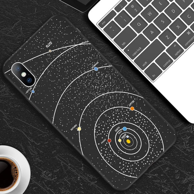 Cartoon Spaceship Phone Case