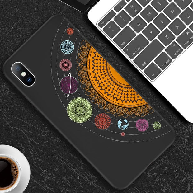 Cartoon Spaceship Phone Case